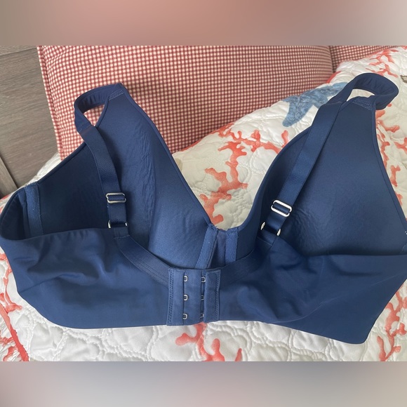 Dk blue 40D bra by Ambrielle - Picture 2 of 3